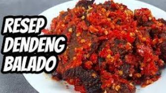 Resep Ramadhan: Dendeng Balado ala Resto, Enaknya Bikin Nagih