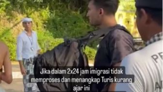 Bule Kembali Berulah di Bali, Nantang Gelut Pecalang saat Acara Adat