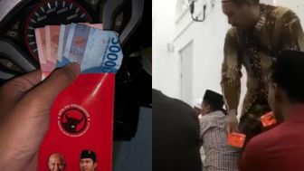 Kader Partai Bagi-bagi Amplop Merah, Warga Siap Rajin Shalat Terawih