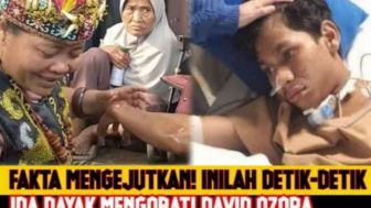 CEK FAKTA: Viral Detik-detik Ida Dayak Obati David Ozora Korban Mario Dandy