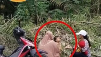 VIRAL! Bocah Perempuan Menjerit dalam Tangisan karena Diduga Dibuang Orang Tuanya