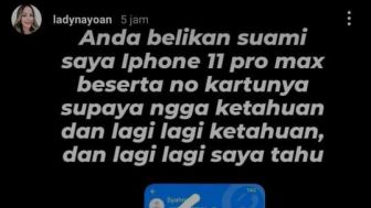 Syahnaz Sadiqah Dituding Belikan Selingkuhan  Iphone 11 Promax Beserta Sim Card