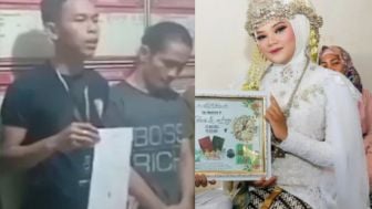 Istri Digondol Mantan, Fahmi Husaeni Bakar Undangan Resepsi hingga Menangis Tersedu