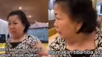 Mengharukan! Ibu-ibu Ini Mewek Gegara Anak Kecil yang Ngintip Restoran, Ada Apa?