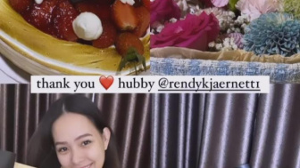 Fix Rujuk! Lady Nayoan Rayakan Ulang Tahun, Rendy Kjaernett Beri Kado Ini