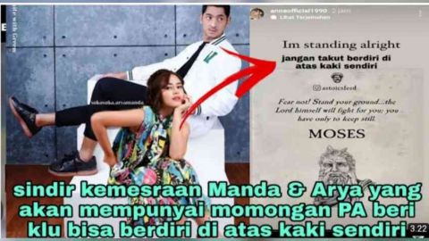 CEK FAKTA: Putri Anne Berani Sindir Amanda Manopo yang Mesra dengan Arya Saloka?
