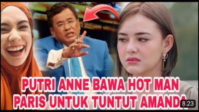 CEK FAKTA: Putri Anne Tuntut Amanda Manopo Bawa Hotman Paris?