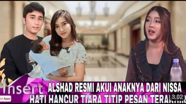 CEK FAKTA: Alshad Ahmad Resmi Akui Anak dari Nissa Asyifa, Tiara Andini Menangis? Begini Penjelasannya