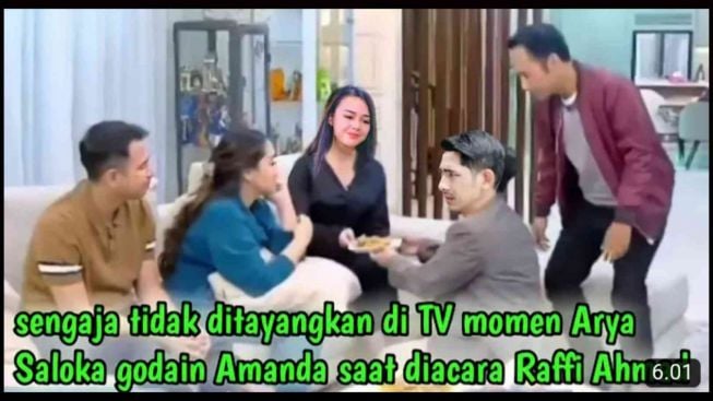 CEK FAKTA: Arya Saloka Terciduk Goda Amanda Manopo di Acara Raffi Ahmad? Simak Faktanya