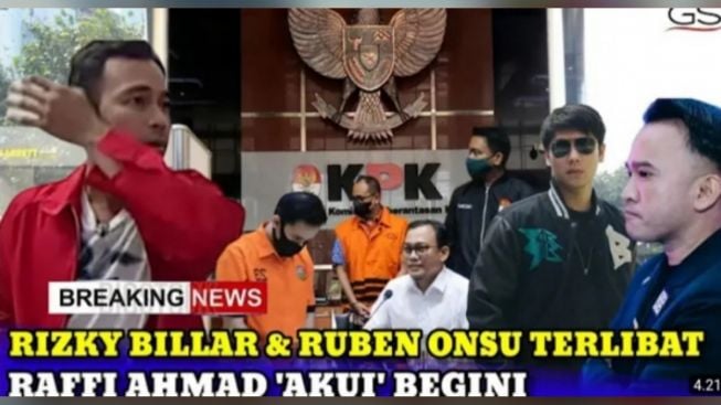 Cek Fakta Raffi Ahmad Ungkap Artis Inisial R Yang Terseret Kasus Rafael Alun Termasuk Rizky