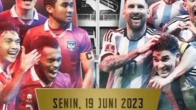 Ajak Duel Argentina Tanpa Lionel Messi, Ini Deretan Sponsor Utama Timnas Indonesia