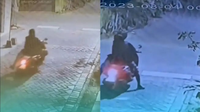 Viral Video Pemotor Tabur Diduga Uang Malam-malam di Jalan, Warganet Kaitkan dengan Hal Mistis