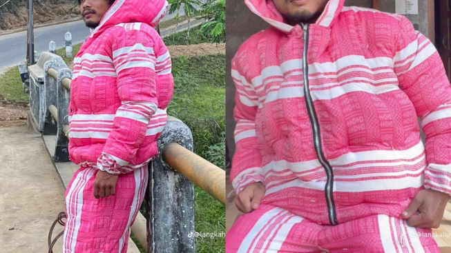 Viral! Kasur Kapuk Disulap Jadi Jaket Kece, Khoirul Anam Pamer Karya Terbaru