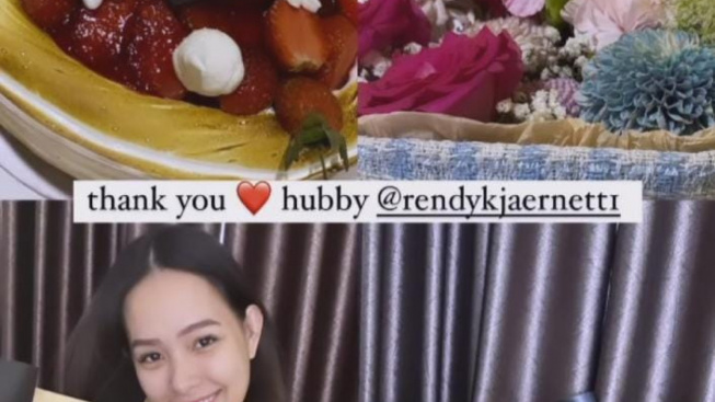 Fix Rujuk! Lady Nayoan Rayakan Ulang Tahun, Rendy Kjaernett Beri Kado Ini