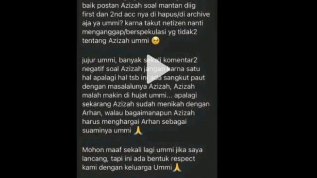 Terungkap Bukti Perjodohan Pratama Arhan dengan Azizah Salsha Lewat Second Account