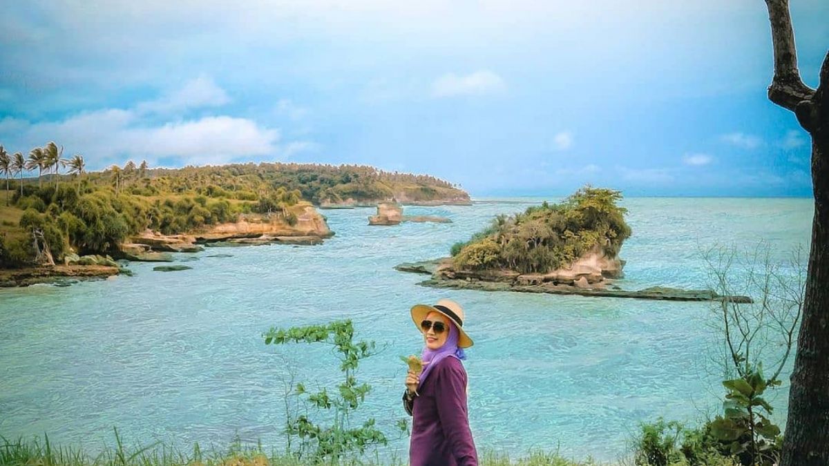 Potret Keindahan Pantai Amada Ratu [Instagram/@explore.jawa.barat]