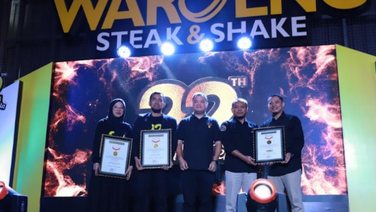 Waroeng Steak and Shake mendapatkan rekor Muri [Istimewa-Suara.com/Arendya]