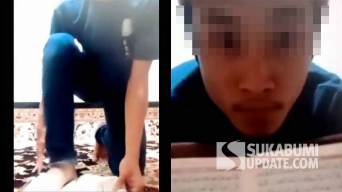 Video Remaja Injak Al Quran [Sukabumiupdate.com/Istimewa]