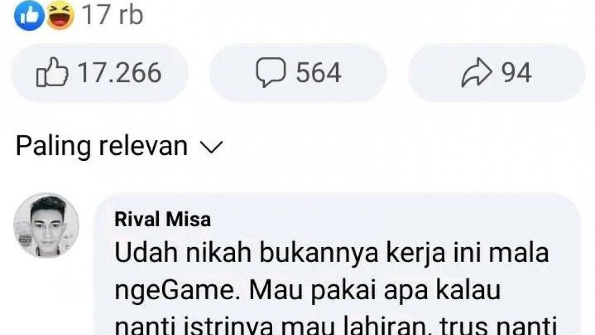 Komentar nyinyir ke Jess No Limit. [Twitter @AREAJULID]