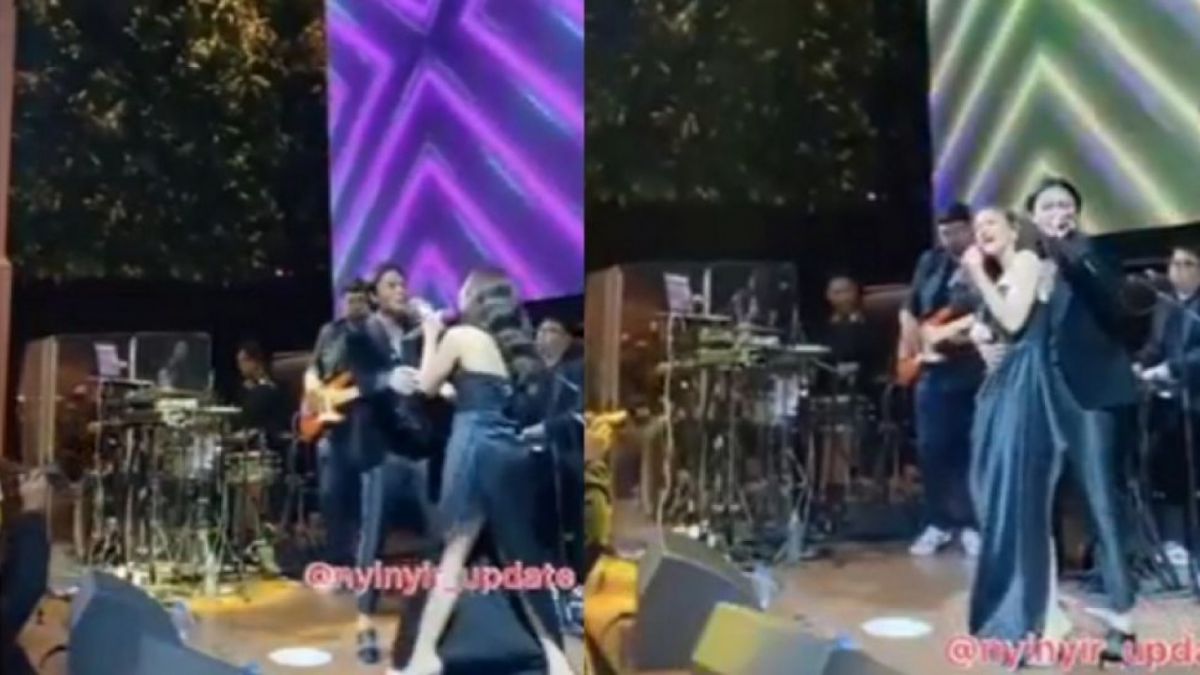 Rizky Febian dan Mahalini. [Instagram/Insta_julid]