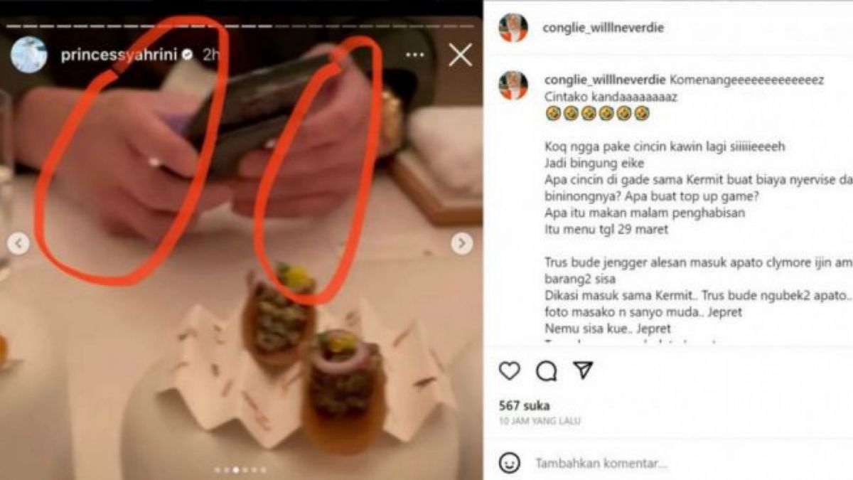 tangan Reino Barack tanpa cincin