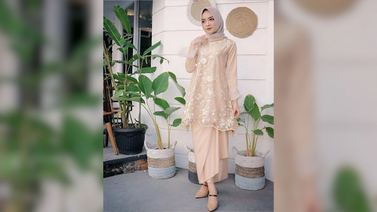 Ilustrasi Busana Kurung Modern [Ilustrasi Pinterest]