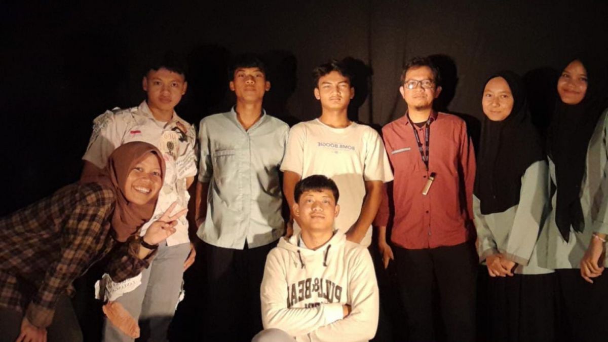 Tim Produksi Langgas FLS2N SMAN 1 Cijeruk [Dok. Lensa Nirmala]