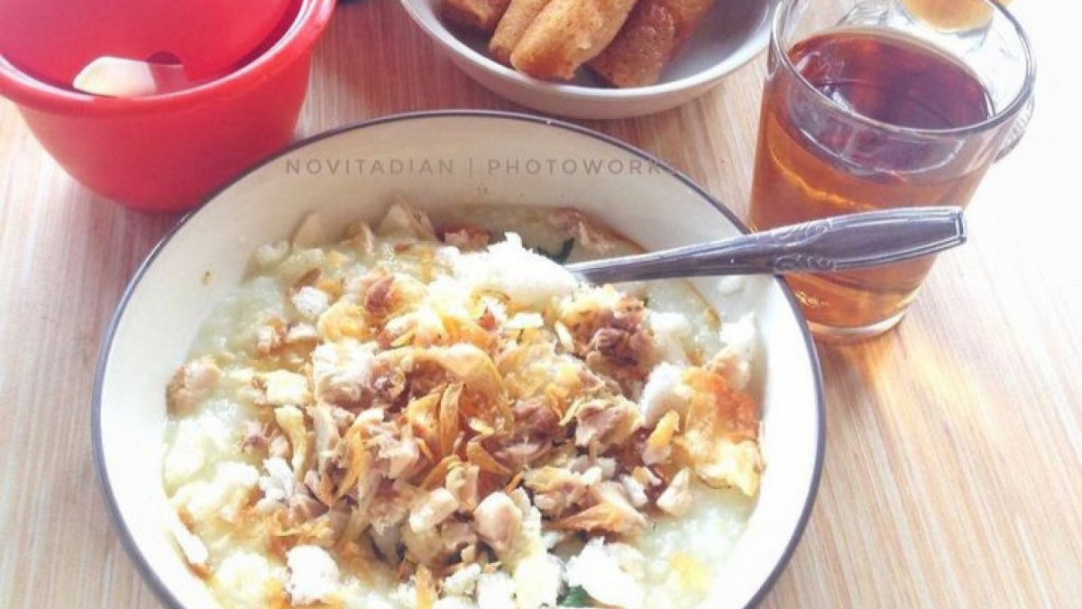 Bubur Ayam Bunut Siliwangi di Sukabumi [Tangkapan layar Instagram.com]