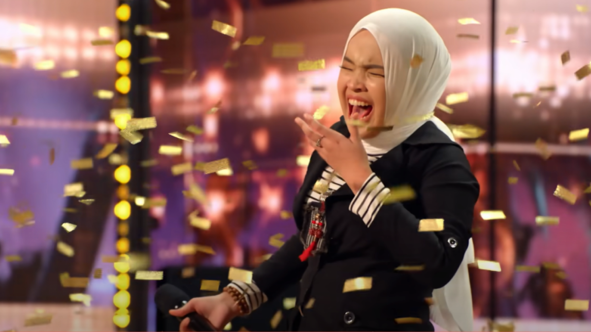 Putri Ariani dapat Golden Buzzer saat audisi di AGT 2023 [tangkapan layar dari Youtube America's Got Talent]
