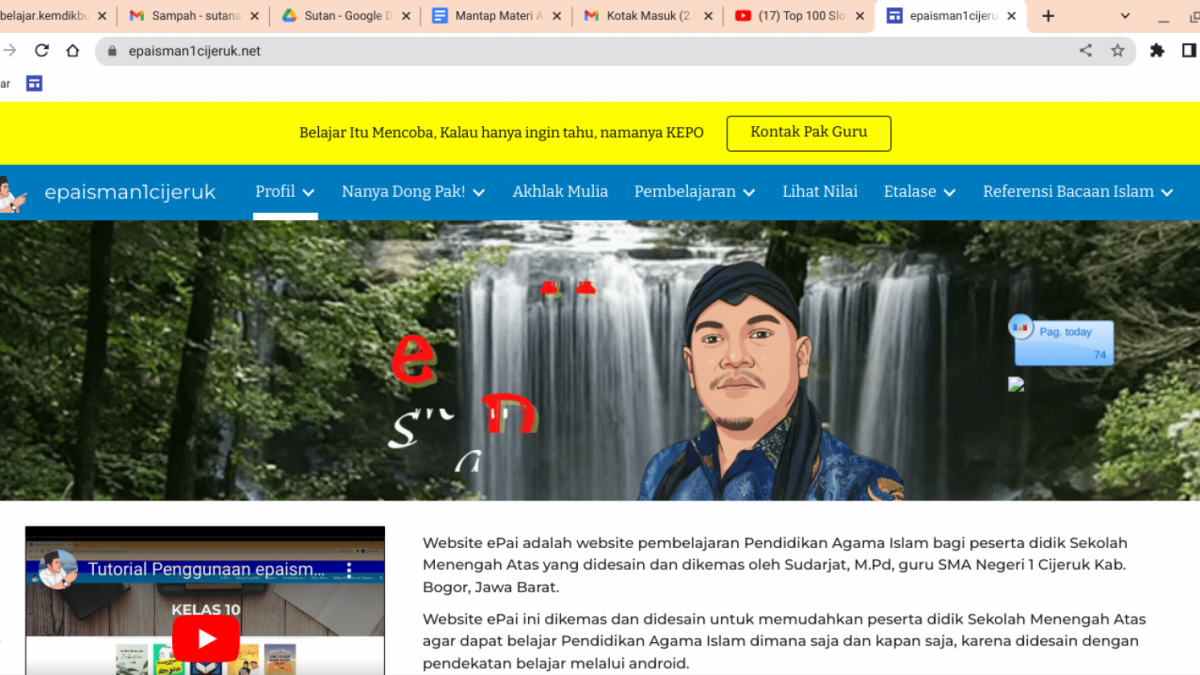 Tangakapan Layar Website e-PAI [dok. suara.com]