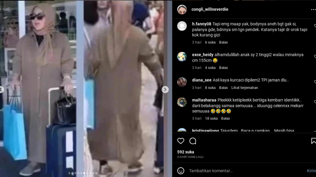 penampilan Syahrini tak sengaja tertangkap kamera yang dihujat warganet