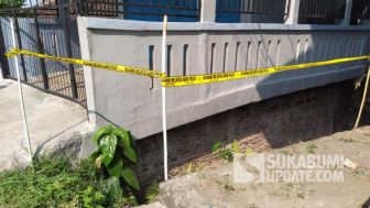 Proses Visum Temuan Mayat Tukang Baso Di Selokan