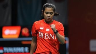 Lolos Perempat Final, Gregoria Perpanjang Nafas Tunggal Putri Indonesia