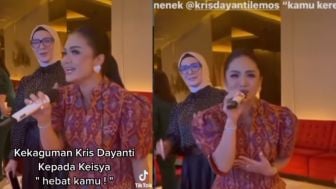 Kesulitan Nyanyi Lagu 'Tak Ingin Usai', Krisdayanti Puji Keisya Levronka