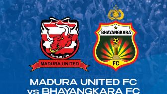 Prediksi Madura United vs Bhayangkara FC; Misi MU Perkokoh Posisi Puncak
