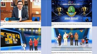 Jawa Barat Jadi Juara Umum O2SN 2022