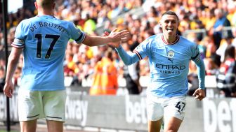 Hasil Wolves vs Man City; Haaland Belum Berhenti Cetak Gol