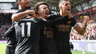 Hasil Brentford vs Arsenal; Menang Bawa Arsenal Kembali Ke Puncak