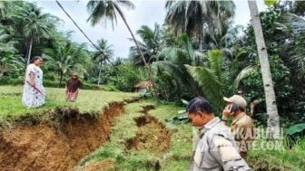 Pergeseran Tanah Terjadi di Jampangkulon Sukabumi, Ini Dampaknya