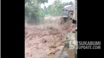 Sungai Cibojong Meluap, Warga Pondokaso Terdampak Banjir