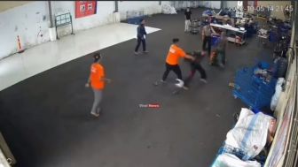 Oknum Tentara Datangi Gudang Shopee Diduga Barang yang Dipesan Tidak Sesuai Pesanan, Hingga Pukul Security