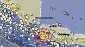 Gempa Mag 5.5 Guncang Banten, Terasa Hingga Depok dan Bogor