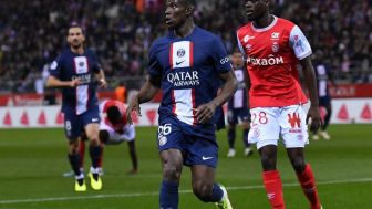 Hasil Liga Prancis; Sergio Ramos Kartu Merah, PSG Ditahan Imbang Reims