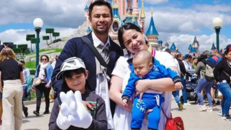 Nangis Gara-gara Papanya Jarang Pulang, Begini Cara Nagita Slavina Tenangkan Rafathar