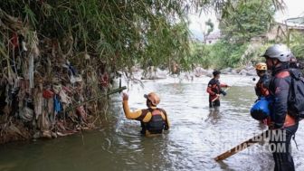 Update Hari Keenam Pencarian Anak yang Hanyut di Cisaat Sukabumi