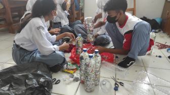 Panen Proyek Gaya Hidup Berkelanjutan di SMAN 1 Ciawi