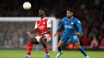 Laga Tunda Liga Europa, Arsenal Tundukkan PSV 1-0