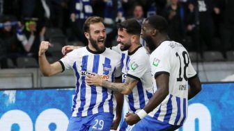 Hasil Liga Jerman, Minggu (23/10); Kalah dari Hertha, Schalke Makin Terbenam di Dasar Klasemen