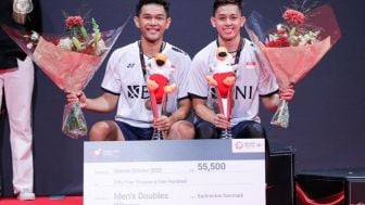 Pasangan Fajar/Rian Taklukan The Minnion di All Indonesian Final