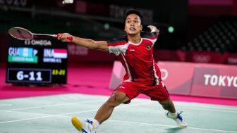 Ginting Kembali Gagal Tundukkan Wakil India